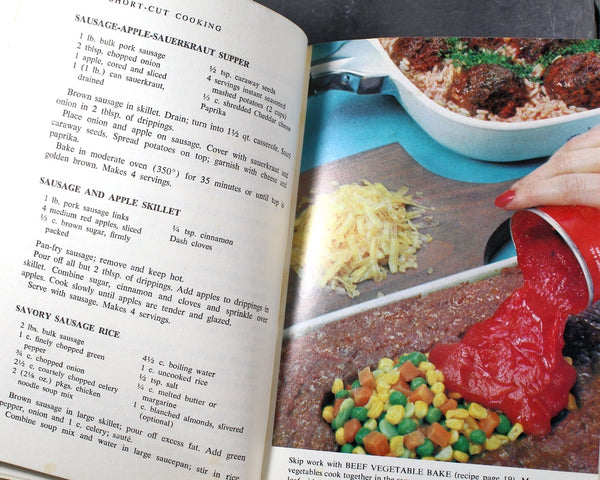 Busy Woman's Cookbook by the Food Editors of Farm Journal | 1971 FIRST EDITION | Time Saving Recipes | Bixley Shop