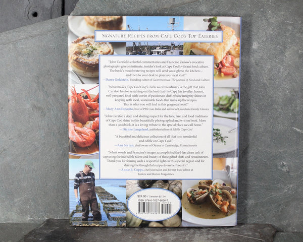 Cape Cod Chef's Table by John F. Carafoli | 2013 Cape Cod Cookbook | New England Cooking | Bixley Shop