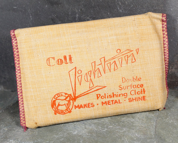 Colt Lightnin' Double Surface Polishing Cloth | Makes Metal Shine | Unused Polishing Cloths in Original Packaging | Bixley Shop