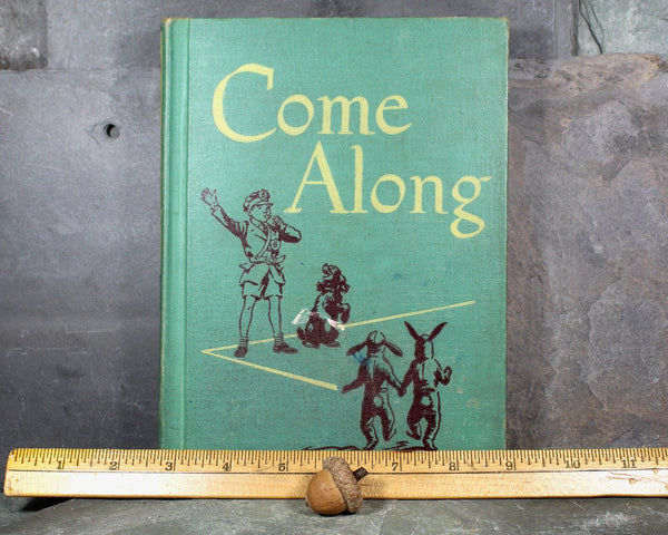 Come Along | 1949 Vintage Reading Textbook | Reading for Meaning Series by Houghton Mifflin | Bixley Shop