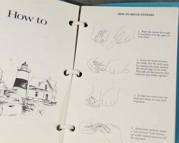 Complete Guide to Seafood Cookery by the Rhode Island Seafood Council | Vintage 1983 Seafood Cookbook | Bixley Shop