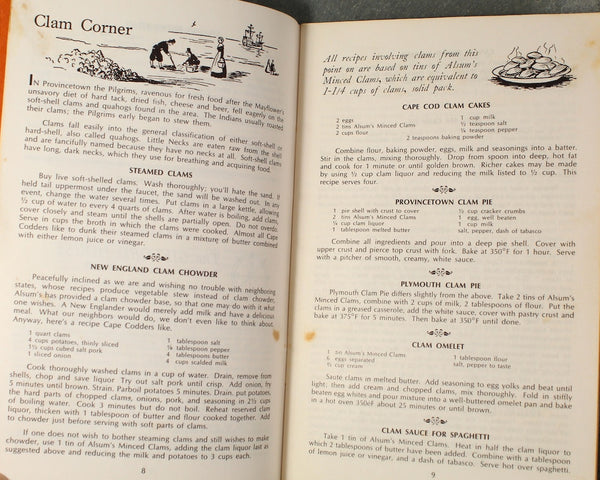 Cooking & Traveling the Cape Cod Way: Plymouth to Provincetown | 1970 Mid-Century Promotional Cookbook | Bixley Shop