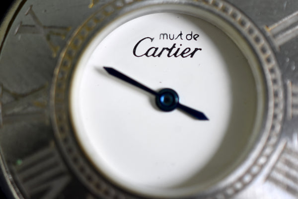 Cartier Must de Cartier 21 Silver Dial Quartz Vintage Women's Watch | Authentic Cartier Vintage Timepiece | Bixley Shop