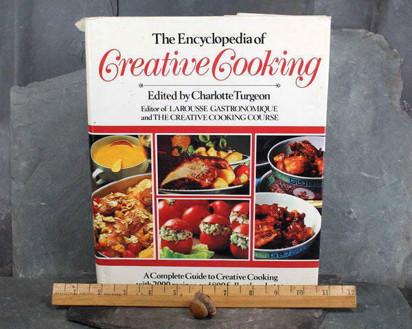 Encyclopedia of Creative Cooking by Charlotte Turgeon | 1980 Vintage Kitchen Bible | Bixley Shop