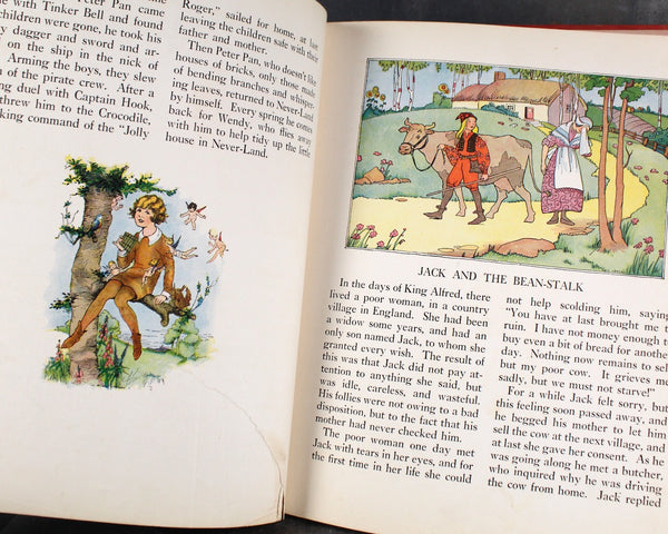 Fairy Tales That Never Grow Old | 1932 Antique Children's Fairy Tale Book | Edited by Watty Piper for Platt & Munk Co., Inc
