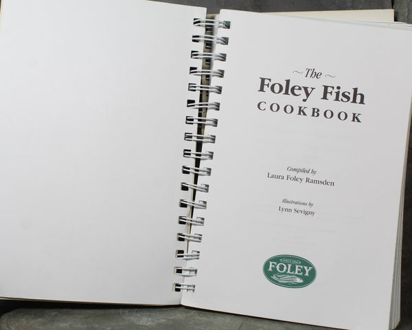 The Foley Fish Cookbook by Laura Foley Ramsden | 2004 Seafood Cookbook | Bixley Shop