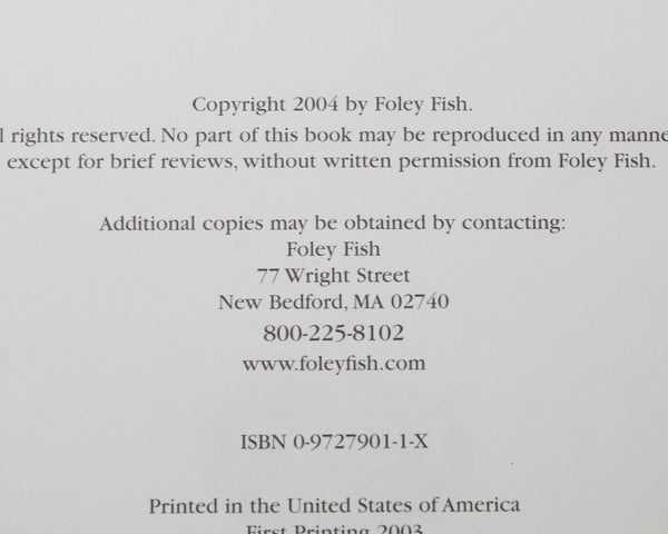 The Foley Fish Cookbook by Laura Foley Ramsden | 2004 Seafood Cookbook | Bixley Shop