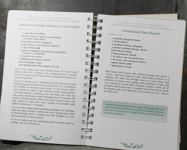 The Foley Fish Cookbook by Laura Foley Ramsden | 2004 Seafood Cookbook | Bixley Shop