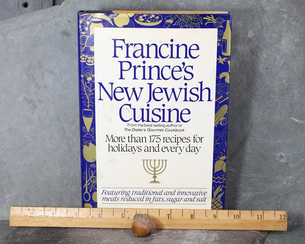 Francine Prince's New Jewish Cuisine | 1991 Jewish Cookbook | Hanukkah | Passover | Bixley Shop