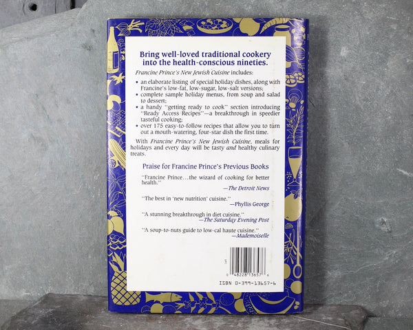 Francine Prince's New Jewish Cuisine | 1991 Jewish Cookbook | Hanukkah | Passover | Bixley Shop