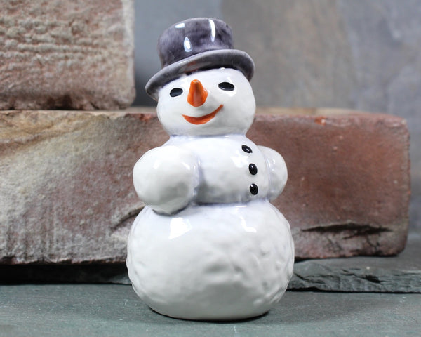 HARD TO FIND! Vintage Goebel Porcelain Snowman | Vintage Hummel Snowman | Made in West Germany, 1980s