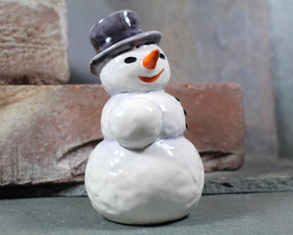 HARD TO FIND! Vintage Goebel Porcelain Snowman | Vintage Hummel Snowman | Made in West Germany, 1980s