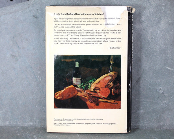 The Graham Kerr Cookbook by The Galloping Gourmet, 1969 Vintage Cookbook | Bixley Shop