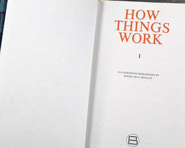 How Things Work by Roger Jean Segalat | 4 Volume Set | Bixley Shop