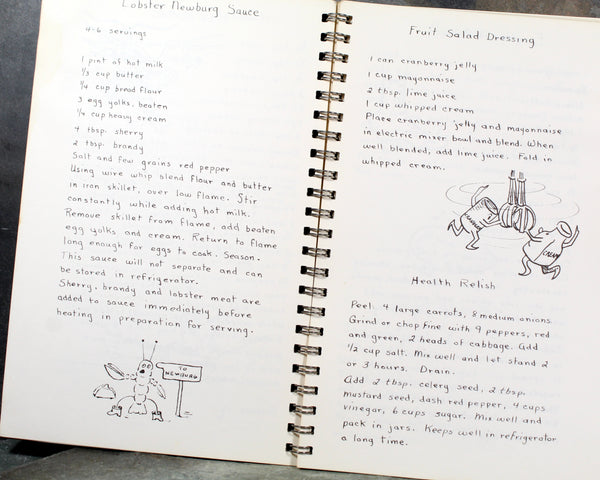 Sunapee, New Hampshire - Woodbine Cottage Cookbook, 10th Edition, 1981 - Vintage Restaurant Cookbook | Bixley Shop