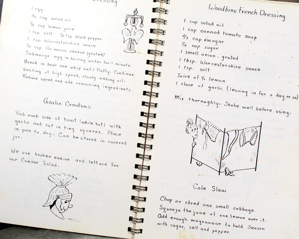 Sunapee, New Hampshire - Woodbine Cottage Cookbook, 10th Edition, 1981 - Vintage Restaurant Cookbook | Bixley Shop