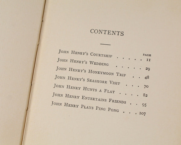 It's Up to You by Hugh McHugh | 1902 FIRST EDITION | Antique John Henry Stories | Bixley Shop