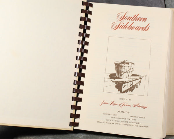 JACKSON, MISSISSIPPI - Southern Sideboards Cookbook | 1978 Junior League Cookbook | Bixley Shop