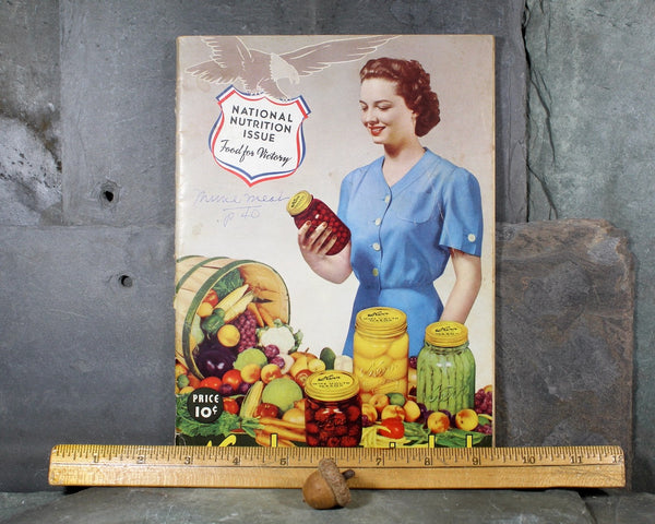 RARE! Kerr Home Canning Book: Food for Victory Cookbook | 1942 World War II Homefront Cookbook | Natural Food Preservation | Bixley Shop