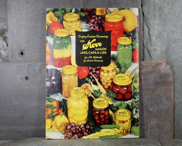 RARE! Kerr Home Canning Book: Food for Victory Cookbook | 1942 World War II Homefront Cookbook | Natural Food Preservation | Bixley Shop