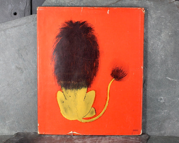 RARE! Le Bon Lion (The Good Lion) | 1954 FRENCH Children's Picture Book | Gorgeous Mid-Century Children's Book Art