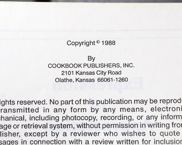 Milton, Massachusetts | Our Cookbook Adds That Special Touch  by the Milton Hospital Auxiliary | 1988 Vintage Community Cookbook