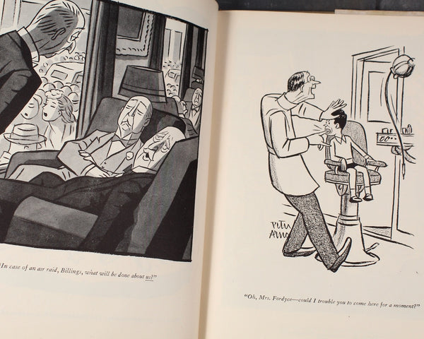 Man in the Shower by Peter Arno | 1944 First Edition/2nd Printing | WWII Era Cartoon Book | Bixley Shop