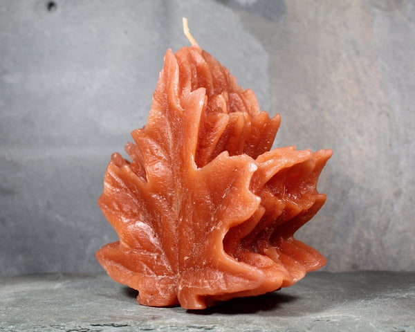 Maple Leaf Candle | Vintage Autumn Candle | Bixley Shop