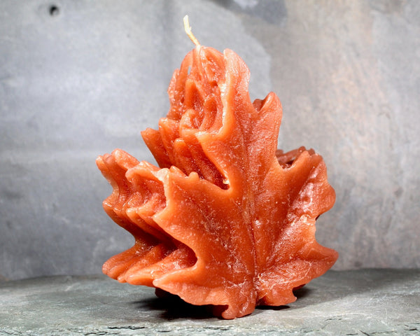 Maple Leaf Candle | Vintage Autumn Candle | Bixley Shop