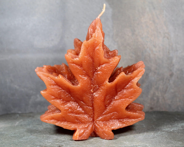 Maple Leaf Candle | Vintage Autumn Candle | Bixley Shop