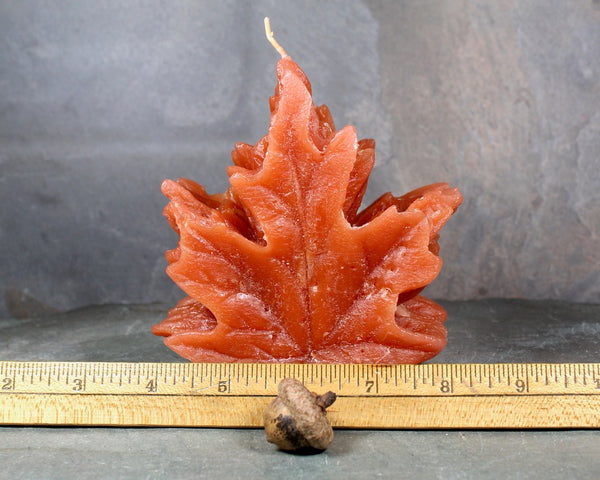 Maple Leaf Candle | Vintage Autumn Candle | Bixley Shop