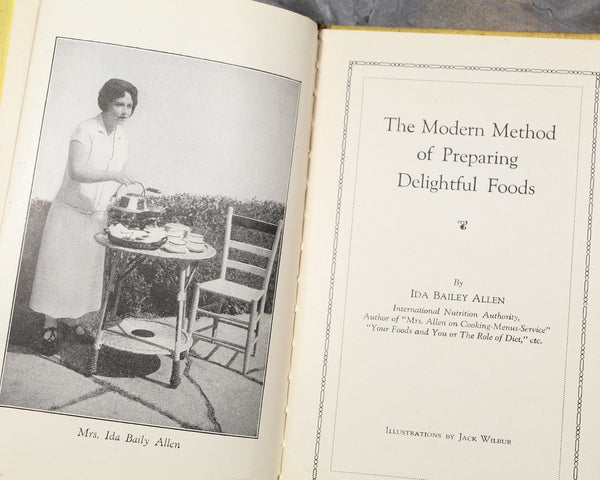 FOR CORN LOVERS! The Modern Method of Preparing Delightful Foods by Ida Bailey Allen | 1926 Antique Corn Cookbook | Bixley Shop