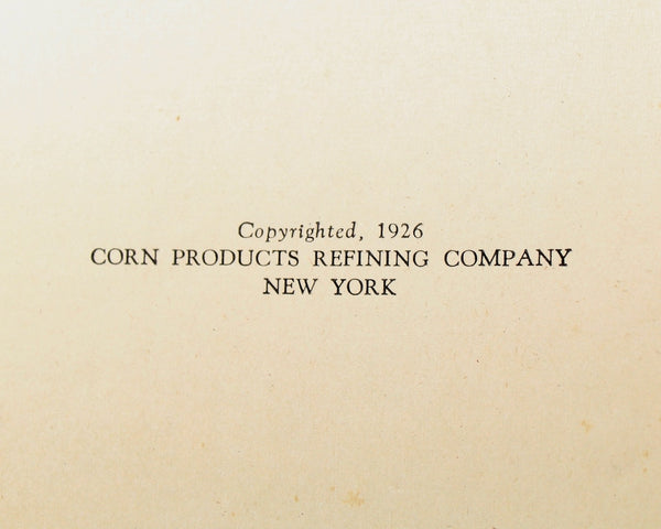 FOR CORN LOVERS! The Modern Method of Preparing Delightful Foods by Ida Bailey Allen | 1926 Antique Corn Cookbook | Bixley Shop