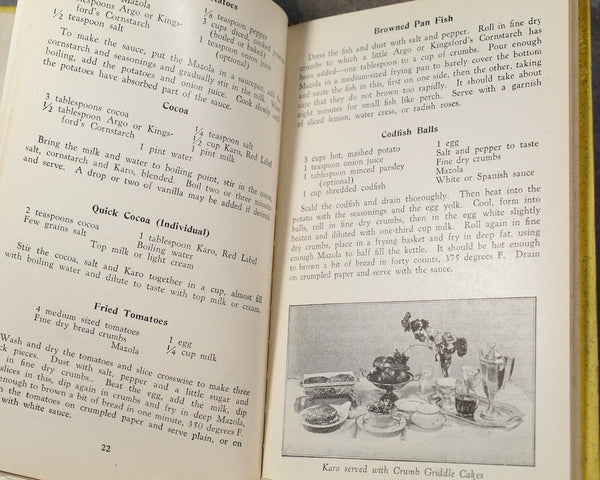 FOR CORN LOVERS! The Modern Method of Preparing Delightful Foods by Ida Bailey Allen | 1926 Antique Corn Cookbook | Bixley Shop