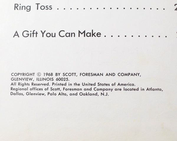 More Power Vintage Reading Schoolbook | 1968 Open Highways Diagnostic & Developmental Reading Program | Scott, Foresman and Company