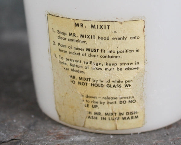 RARE Mr Mixit 1960s Drink Mixer | Kitsch Kitchen | Mid-Century Kitsch | Bixley Shop