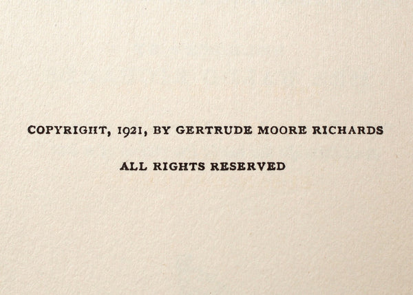 Antique, Leather Bound Poetry Anthologies curated by Mrs. Waldo Richards for Houghton Mifflin | Star Points 1921 and Love's Highway 1927