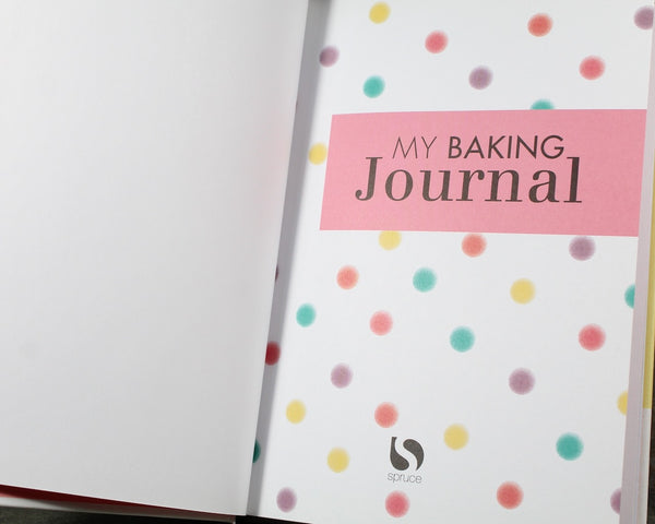 My Baking Journal | 2012 FIRST EDITION | Vintage Kitchen Journal by Spruce Publishing | UNUSED | Baker's Gift | Bixley Shop