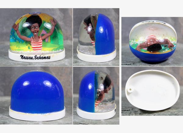 RARE! Vintage Nassau, Bahamas Souvenir Snow Globe | 1970s Nassau Snow Globe | Bixley Shop