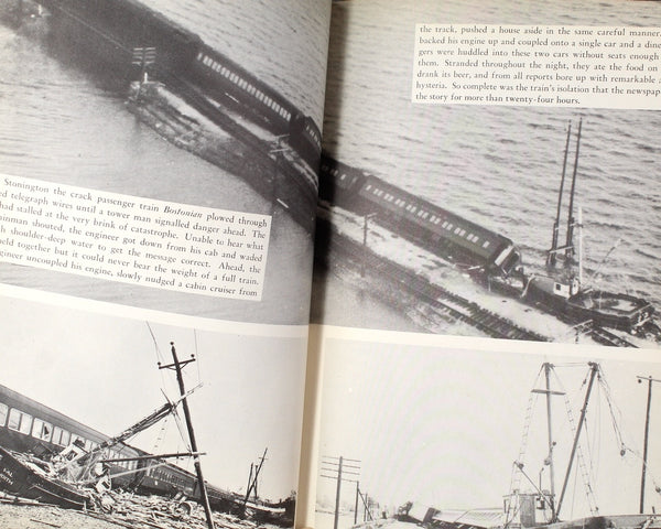 New England Hurricane: A Factual Pictoral Record | Written by the Federal Writers' Project | 1938 FIRST EDITION, Second Printing