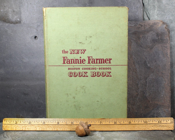 Fannie Farmer Cookbook, 9th Edition, 1951 - Vintage Classic American Cookbook | Classic Fannie Farmer | Bixley Shop