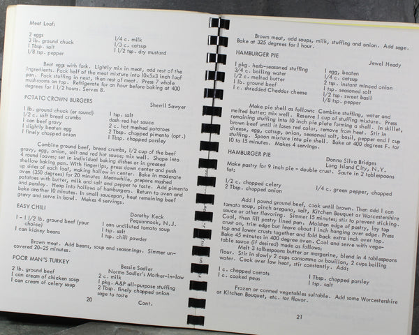 POMPTON PLAINS, New Jersey - Pompton Valley Presbyterian Mother & Daughter Cookbook, 1976 | Bixley Shop