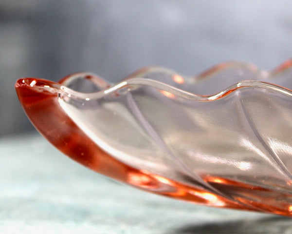 Antique Pink Depression Oblong Celery Dish | Pink Glass Candy Dish | Antique Candy Dish | Pretty in Pink! | Bixley Shop