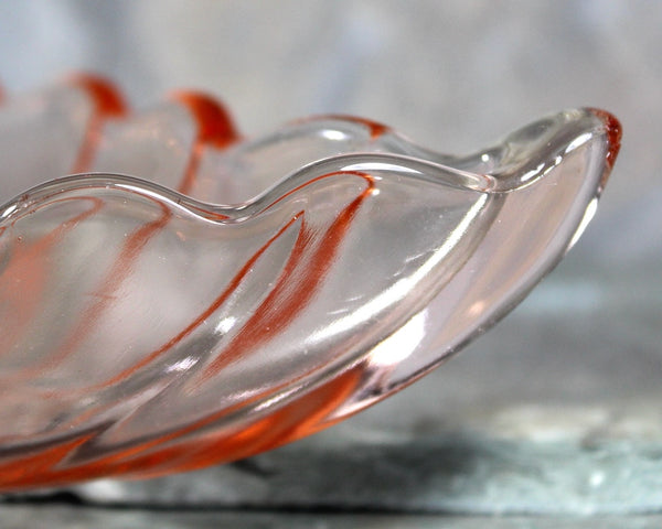 Antique Pink Depression Oblong Celery Dish | Pink Glass Candy Dish | Antique Candy Dish | Pretty in Pink! | Bixley Shop