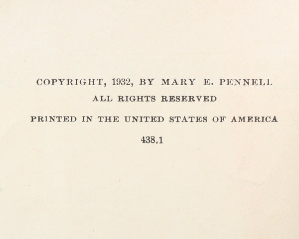 Playing with Pets | by Mary E. Pennell | 1932 Ginn & Company Chidlren's Own Readers Series | Antique Reading Primer | Bixley Shop