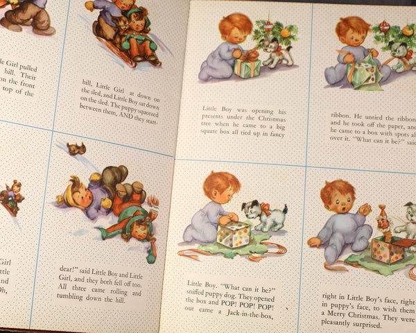 Puppies: A Polka Dot Book by Edith Lowe | Illustrated by Sharon Banigan | 1948 Polka Dot Book | Bixley Shop