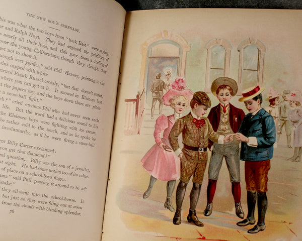 Santa Claus on Snow Shoes by Sophie May 1898 | Bixley Shop