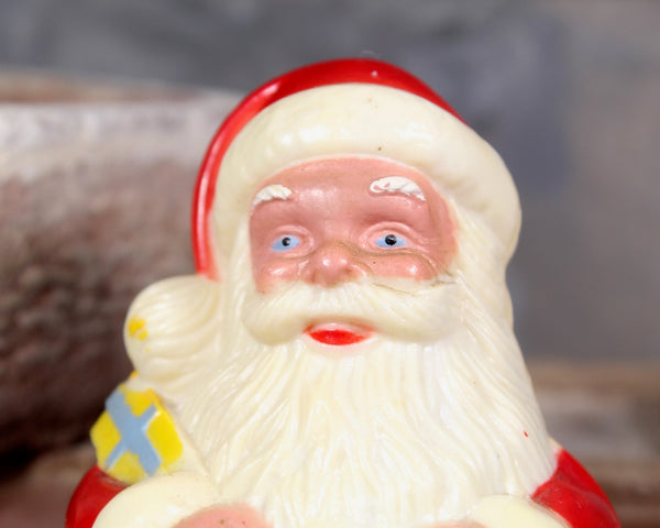 RARE! Vintage Santa Claus Snow Globe | 1960s Christmass Snow Globe | Round Belly Santa Snow Globe | Bixley Shop