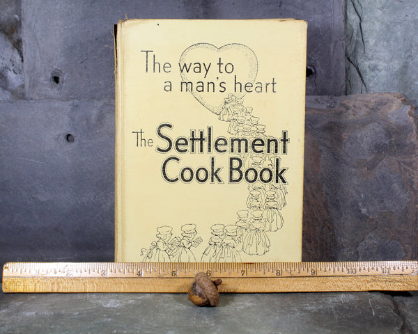 1948 The Settlement Cookbook by Mrs. Simon Kander | Vintage Homemakers Textbook & Cookbook | 18th Edition | Milwaukee, Wisconsin