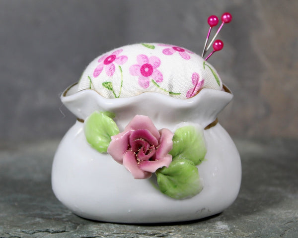 Shabby Chic Upcycled Pin Cushions | Vintage Pin Cushions | Your Choice | Hand-Crafted by Bixley Shop